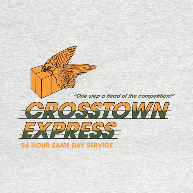 Crosstown Express Delivery Service by MindsparkCreative